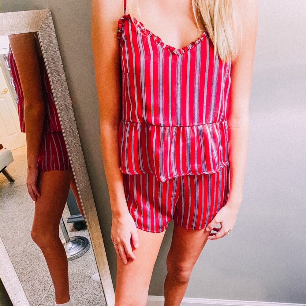 dainty and sexy two-piece outfit❤️✨